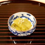 Sasada - 「煮物」満願寺唐辛子と雑魚の煮物 2017年9月