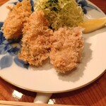 ぽん多本家 - 牡蠣フライ3個