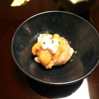 まとの - ウニと白子の焼き物