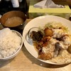 ニジイロ食堂 - チキン南蛮　だし巻き定食　800円
ご飯大盛　50円