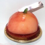 パティスリーマサ - ・「桃ちゃん フレッシュ白桃のタルト(¥648)」