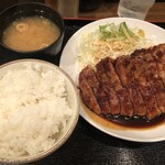 豚々亭 - 大トンテキ定食1,200円