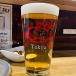 DevilCraft  - "デビルズデスマッチ!"  パイント 1,250円
      アルコール度数7.6%