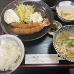 きりん亭 - エビフライ定食