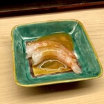 Sushi Kibatani - 甘海老 海鼠腸