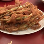 (楽)中華酒場 サンクスチャイナタウン - パクチーの根っこ天！！