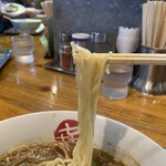中華そば まるき - 麺