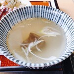 杜の牛たん - テールスープ