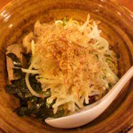 鳥そば 真屋 - 13'3最終混ぜそば