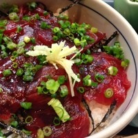 てんぷら天松 日本橋店 - まぐろ丼アップ
