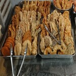 讃岐うどん がもう - 天ぷらコーナー