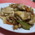 太興飯店 - 豚肉炒め〜。　ガッツリ食べたい時の鉄板メニュー！