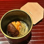 廣澤 - 椎茸　車海老　干し貝柱とのスープ野菜
