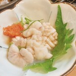 海鮮茶屋貝族料理みのしょう - 白子ポン酢