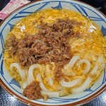 Marugame Seimen - 肉がさね玉子あんかけうどん790円