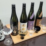 日本料理 TOBIUME - ⑯而今　大吟醸(三重)
      ⑰而今　純米吟醸　吉川山田錦(三重)
      ⑱而今　純米吟醸　東条山田錦(三重)
      ⑲而今　生酛秋津山田錦　木桶　火入(三重)
      ⑳而今　生酛赤磐雄町　木桶　火入(三重)