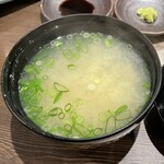 海鮮・串焼き 満天 - しじみ汁 495円