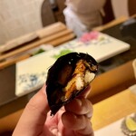 鮓 きずな - 焼き穴子 おにぎり風 宮城 一番海苔