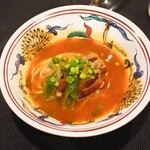 小菜一碟 - 鴨葱ラーメン ピリ辛黒酢ソース