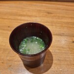 馳走屋河の - 味噌汁