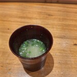 馳走屋河の - 味噌汁