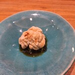 馳走屋河の - 鱈の白子自家製ポン酢