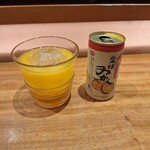馳走屋河の - オレンジジュース