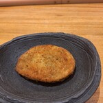 馳走屋河の - 鮑のクリームコロッケ