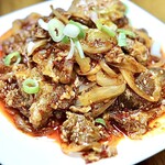 Pusan - 牛肉の旨辛炒め