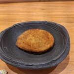 馳走屋河の - 鮑のクリームコロッケ