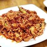 釜山 - デジコギクイ（豚の旨辛炒め）