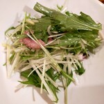 中華ダイニング 剋 - タコ水菜しょうがの中華和え