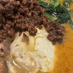 旋 - 肉味噌とチーズが良い仕事をしています