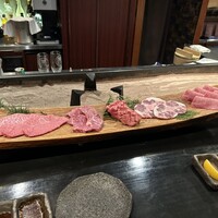 肉匠なか田 本店 - 注文した焼肉全体