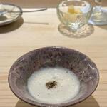 鮨 なんば - 真鱈白子の擦り流し
