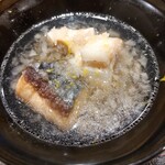 料理屋 しま - 鰆との蓮根の汁椀