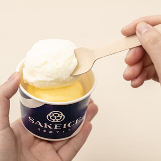 ほんのり酔える♪日本酒の香りや旨味が感じられる大人のアイス