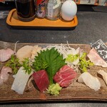 すし居酒屋 樽 - 刺身盛合せ