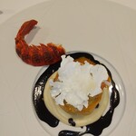 La Vallee d'Or - 伊勢海老とまだら白子のフリカッセ