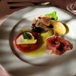 アントニオ - 前菜３種盛り合わせ