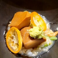 ひがしやま 司 - 鮟肝と金柑の粥