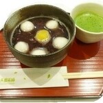 ぜんざいと宇治抹茶