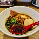 ラーメン酒場まる五 - ポルチーニ