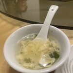 北海園 - おまけのたまごスープ