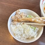 麺部屋 綱取物語 - ミニチャーシュー丼のチャーシュー