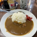 中華そば一力 - 半カレーライス