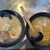 満足ヌードル - 料理写真:左とんこつ塩、右とんこつ醤油(写真撮る前にちょっと混ぜちゃいました)