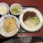 中国料理 東海園 - ジャージャー麺半チャーハンセット980円