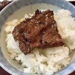 Sandaime Yakiniku Daitouen - ◯ランチ特別価格ミスジ定食@2,200