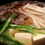 手打うどん・そば 豊川 - 肉吸い